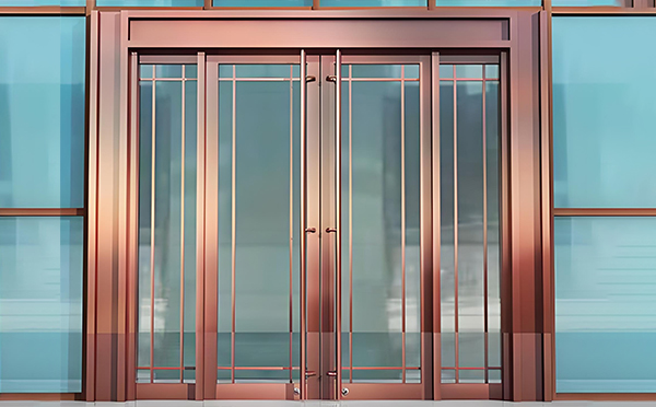 阿图什玻璃地弹门